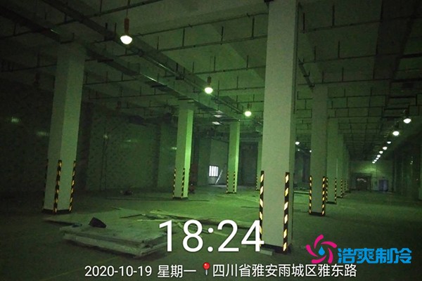 雅安华润三九药业阴凉库内部实拍