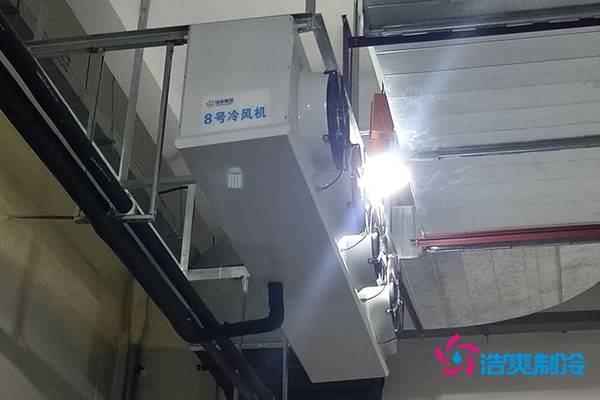 雅安华润三九药业阴凉库冷风机实拍