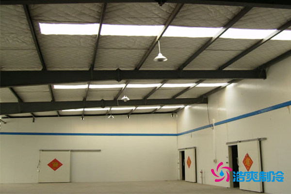 济洪蔬菜配送中心冷库建造完工库内展示