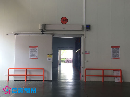 图为天使之橙1号保鲜库外部实拍图